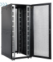 Шкаф серверный ПРОФ напольный 48U (800x1200) дверь перфор., задние двойные перфор., черный, в сборе
