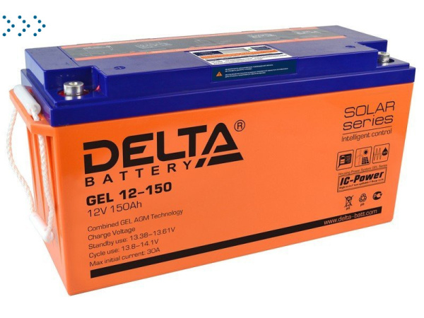 Аккумуляторная батарея GEL 12-150 Delta Аккумуляторная батарея GEL 12-150 Delta