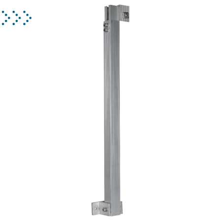 Стойка задняя с регулируемым углом 30-60 градусов для монтажа ФЭМ