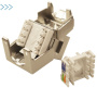 Модуль Keystone, RJ45, кат.6A, STP, 180 градусов
