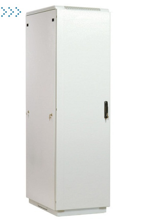 Шкаф телекоммуникационный напольный 42U (600x800) дверь металл