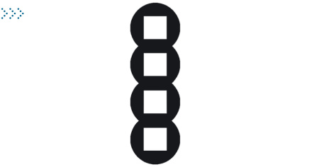 Четырехместная рамка - SV, черный