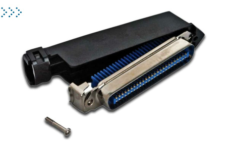 Коннектор TELCO под пайку, 25 пар, 90 градусов, мама