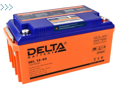 Аккумуляторная батарея GEL 12-65 Delta