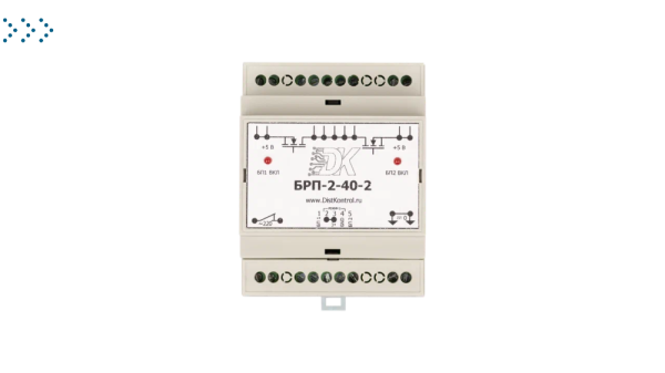 Блок резервирования питания DistkontrolБРП-2-40-2 Блок резервирования питания DistkontrolБРП-2-40-2