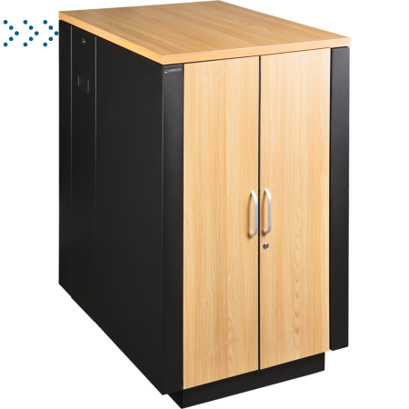 Шкаф LANMASTER SOUNDPROOF звукоизолированный 42U 750x1039 мм, отделка под дерево, цвет лиственница Шкаф LANMASTER SOUNDPROOF звукоизолированный 42U 750x1039 мм, отделка под дерево, цвет лиственница