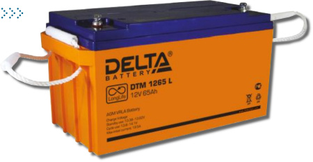 Аккумуляторная батарея DTM 1265 L Delta