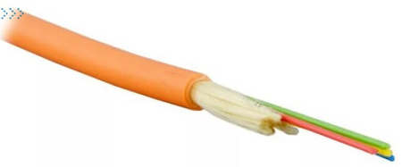 ВО кабель внутренний, Distribution, LSZH, 8 волокон,  MM, OM2, оранжевый