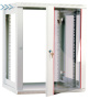 Шкаф телекоммуникационный настенный разборный 12U (600х660), съемные стенки, дверь стекло