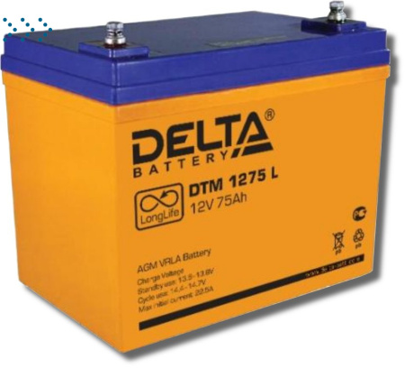 Аккумуляторная батарея DTM 1275 L Delta