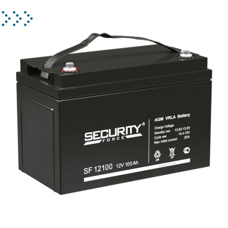 Аккумуляторная батарея SF 12100 Security Force Аккумуляторная батарея SF 12100 Security Force