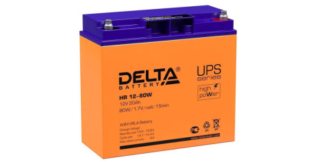 Аккумуляторная батарея HR 12-80 W Delta