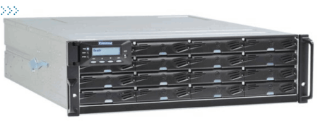 Система обработки и хранения данных Infortrend EonStor DS 1000 Gen2 3U/16bay, высокопроизводительная High IOPS модель, двухконтроллерная модель высоко