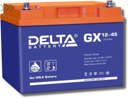 Аккумуляторная батарея GX 12-45 Delta