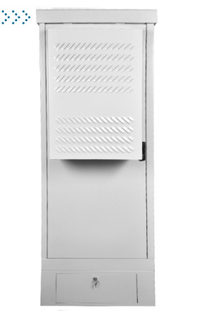 Шкаф уличный всепогодный напольный укомплектованный 18U (Ш700 × Г600), комплектация ТК-IP54