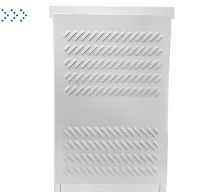 Шкаф уличный всепогодный напольный укомплектованный 18U (Ш700 × Г600), комплектация ТК-IP54