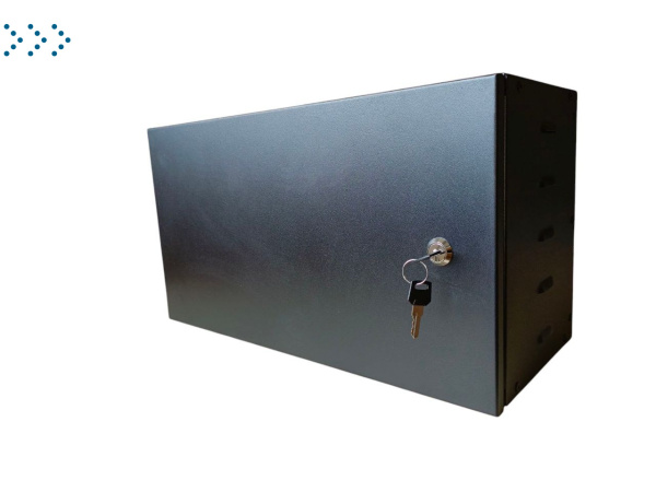 Корпус металлический для аккумуляторов 250х450х195мм