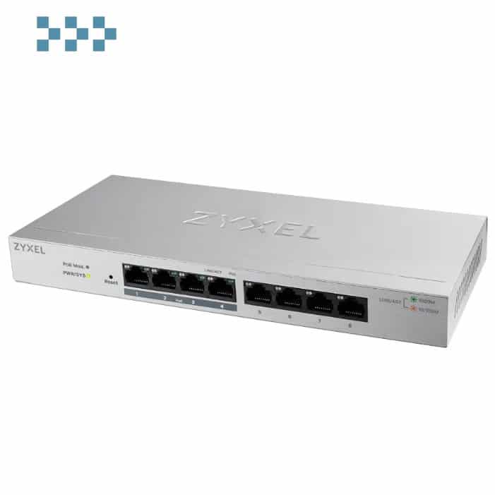 Интеллектуальный коммутатор Zyxel GS1200-8HPV2-EU0101F