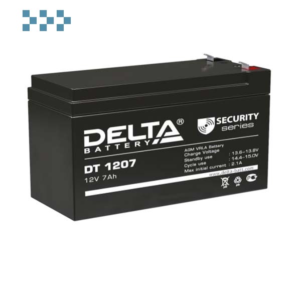 Аккумуляторная батарея DELTA DT 1207  в Минске, цены – Датастрим ДЕП