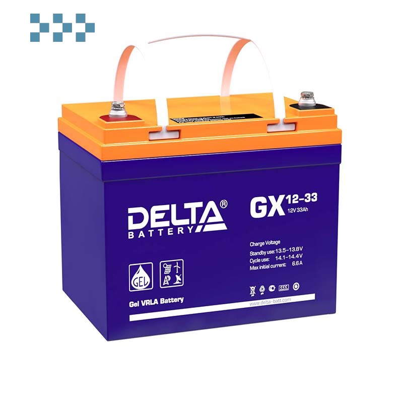  батарея DELTA GX 12-33  в Минске, цены – Датастрим ДЕП