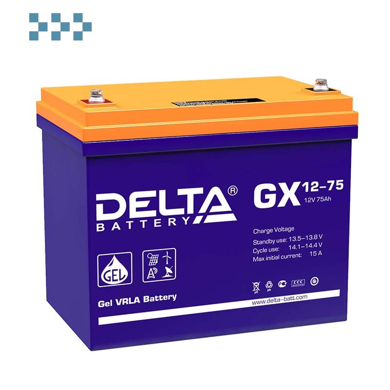 Аккумуляторная батарея DELTA GX 12-75