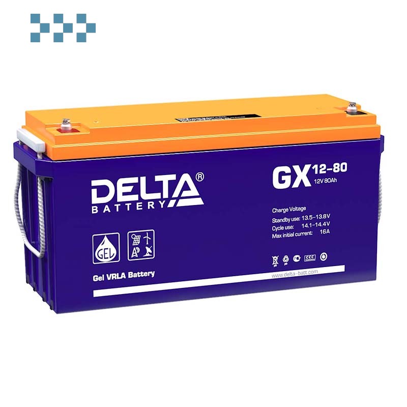 Аккумуляторная батарея DELTA GX 12-80  в Минске, цены – Датастрим ДЕП